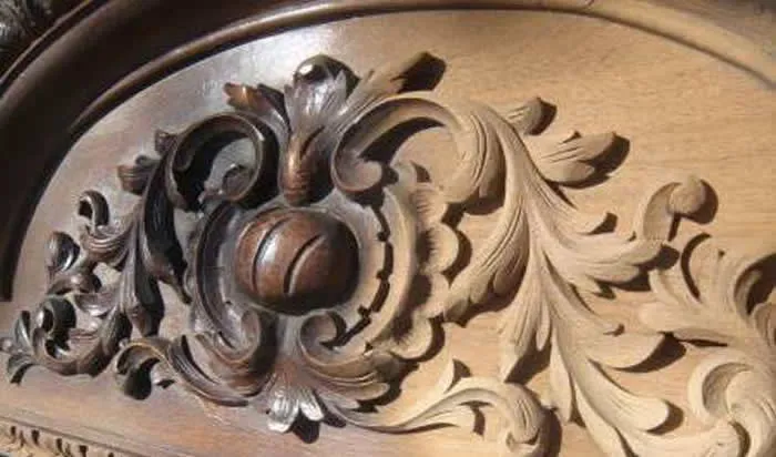 Stralen-houtsnijwerk